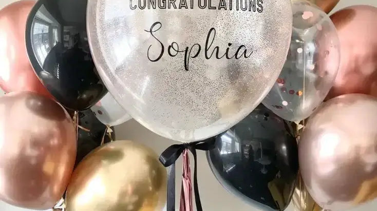 graduation balloon bouquets