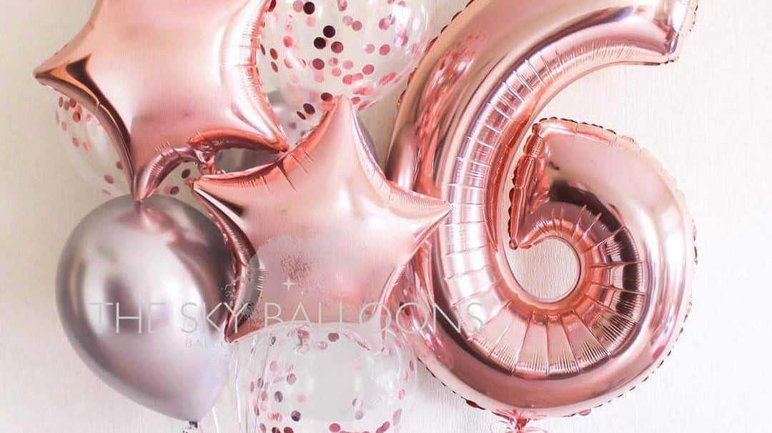 inflated balloon delivery in dubai