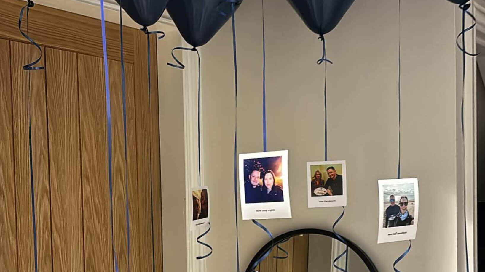 Hanging photo Balloons