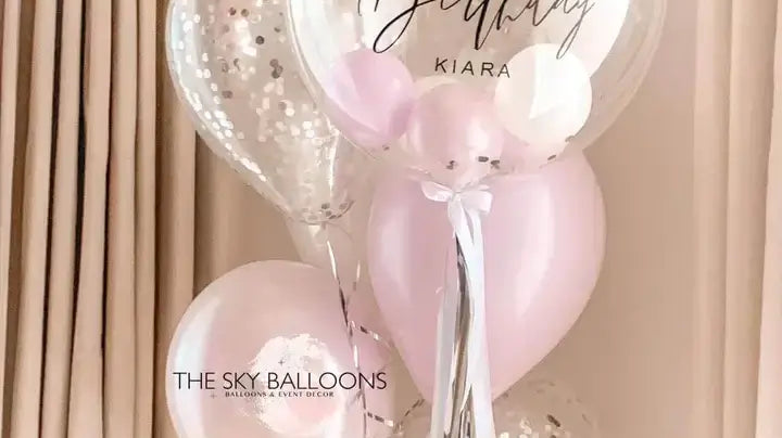Pink Customized Balloon