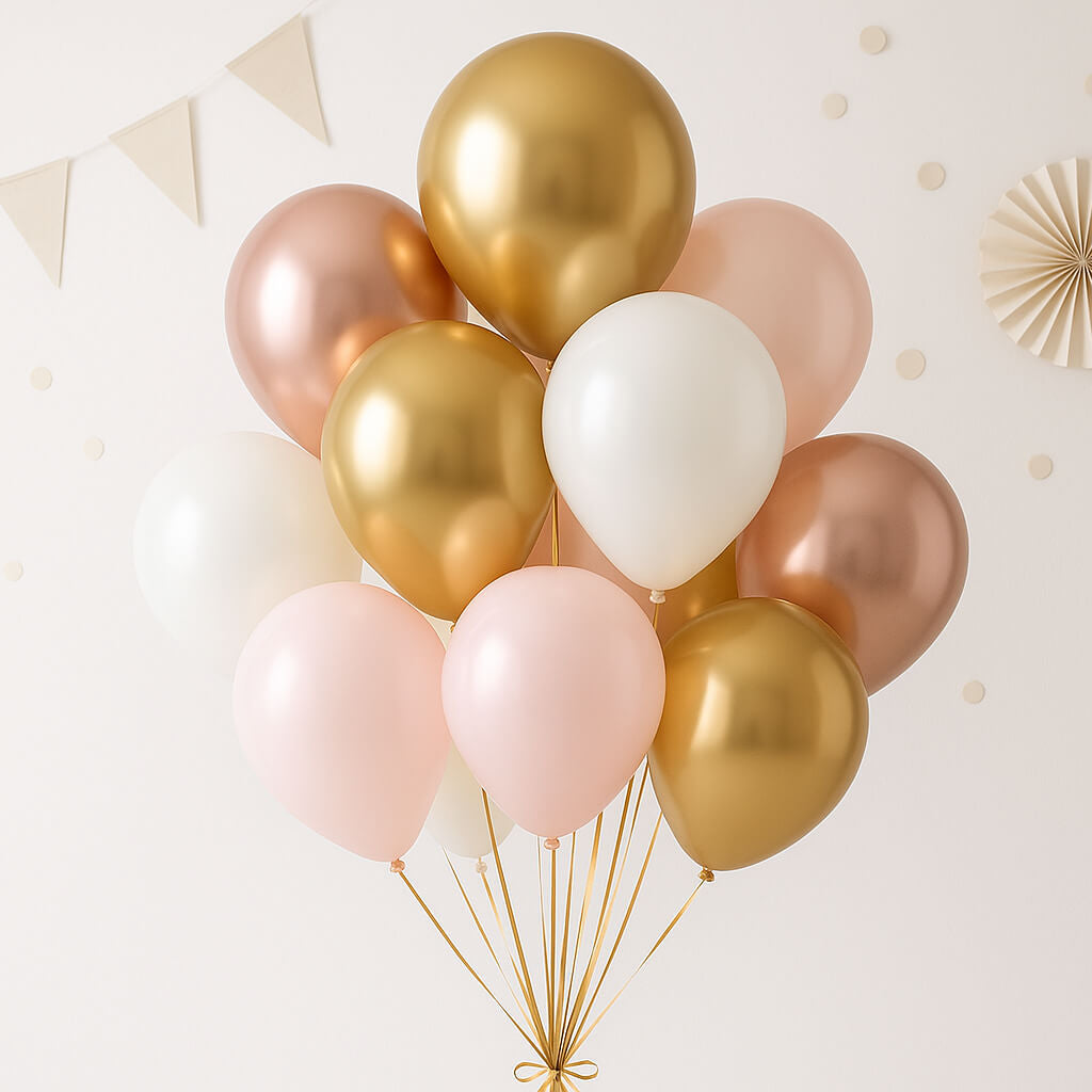 A colorful assortment of balloons for any occasion. Perfect for celebrations and adding a festive touch to your event