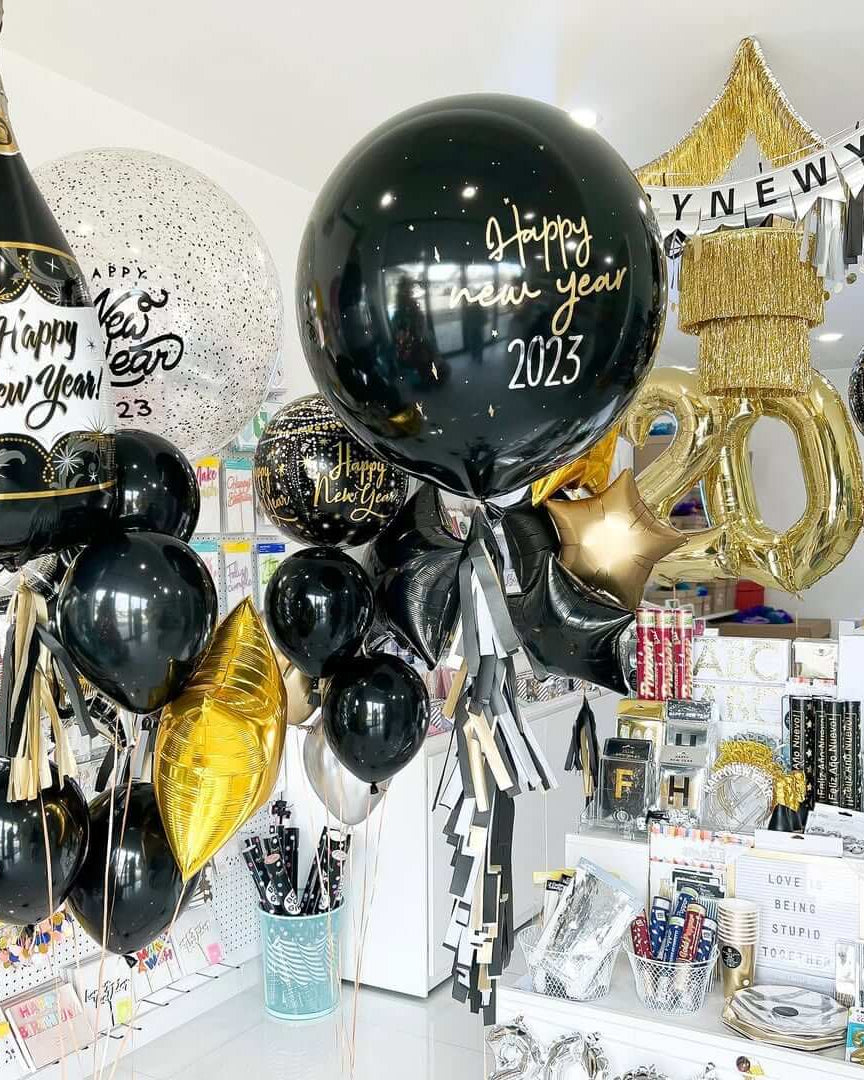 New Year Balloons