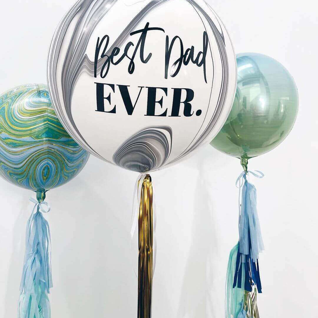 Father day personalized Balloons Bouquet