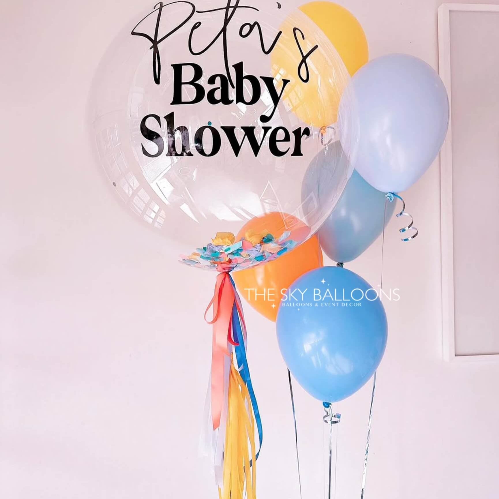 Baby Shower Personalized Balloons