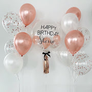 Happy Birthday Balloons Arrangement Set