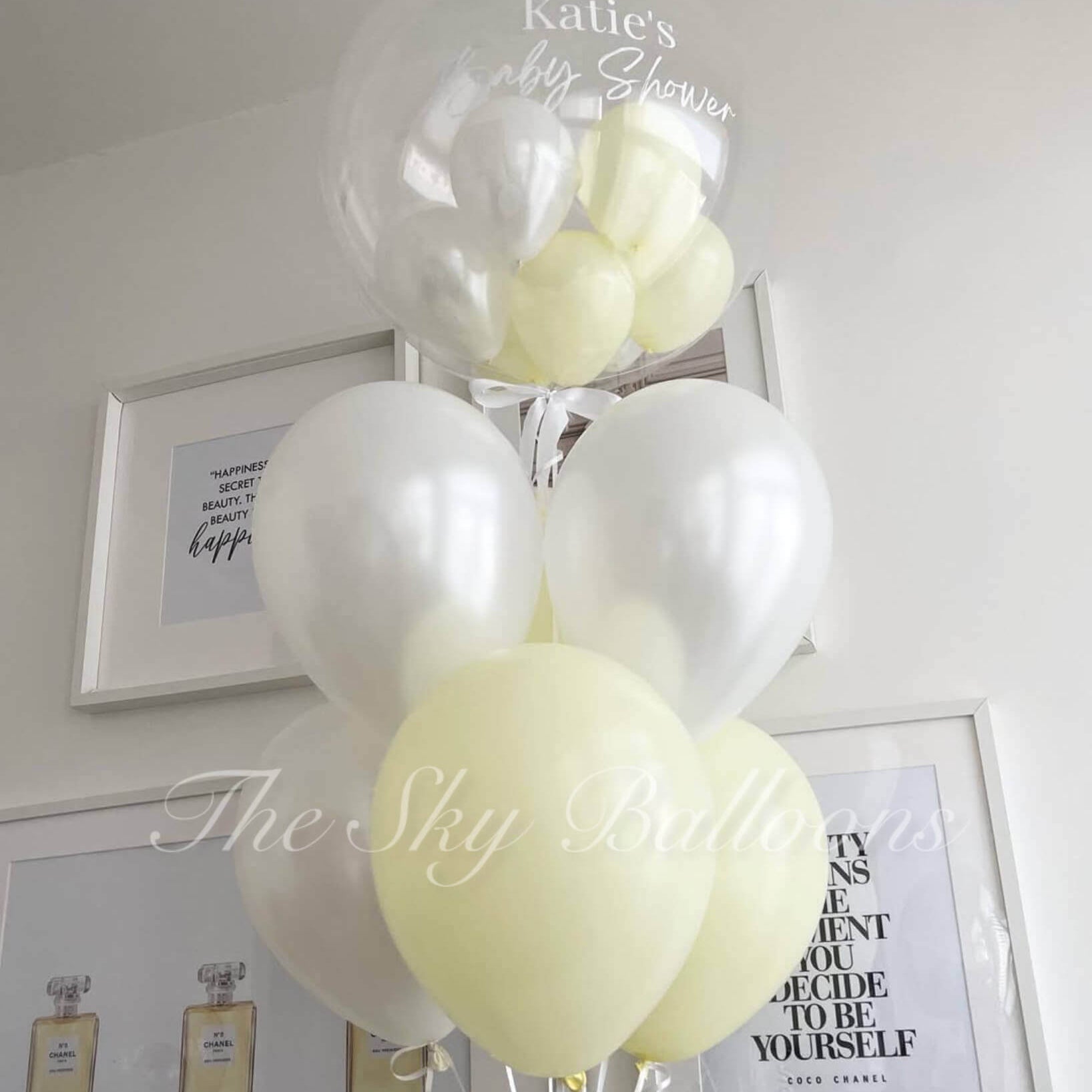 Joyful Baby Shower Personalized Balloons Bouquet