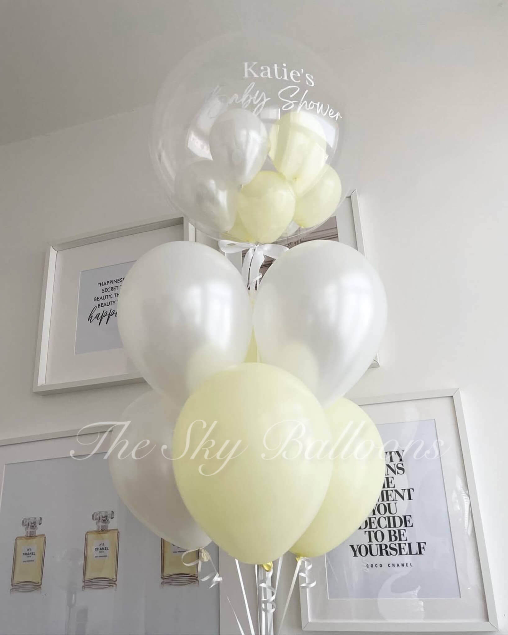 Joyful Baby Shower Personalized Balloons Bouquet