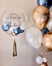 Personalized Happy 40th Birthday Balloons