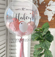 Rose Gold Personalized Bubble