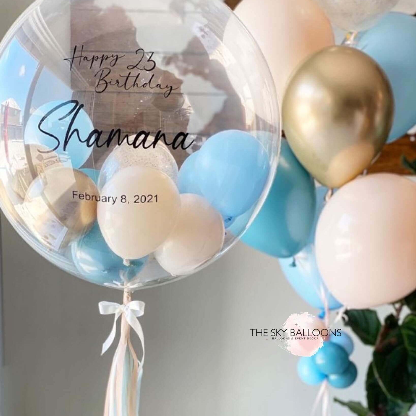 Customized Balloons Bouquet