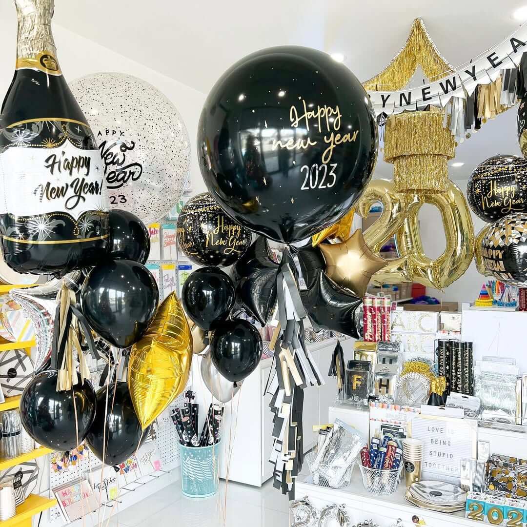 New Year Balloons