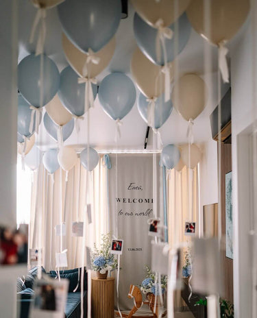 Helium Balloons With Printed Photographs