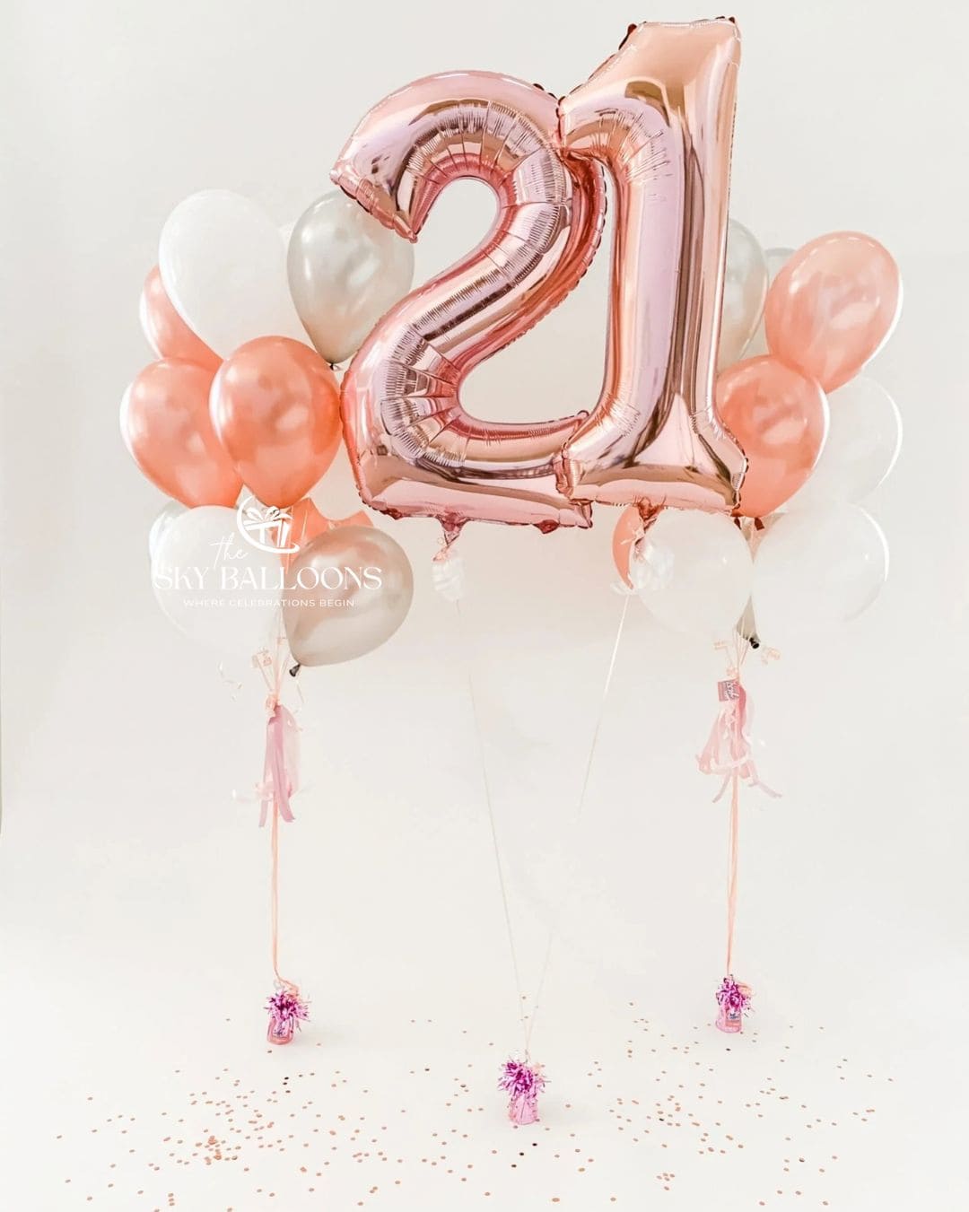 21st Birthday Balloon Package