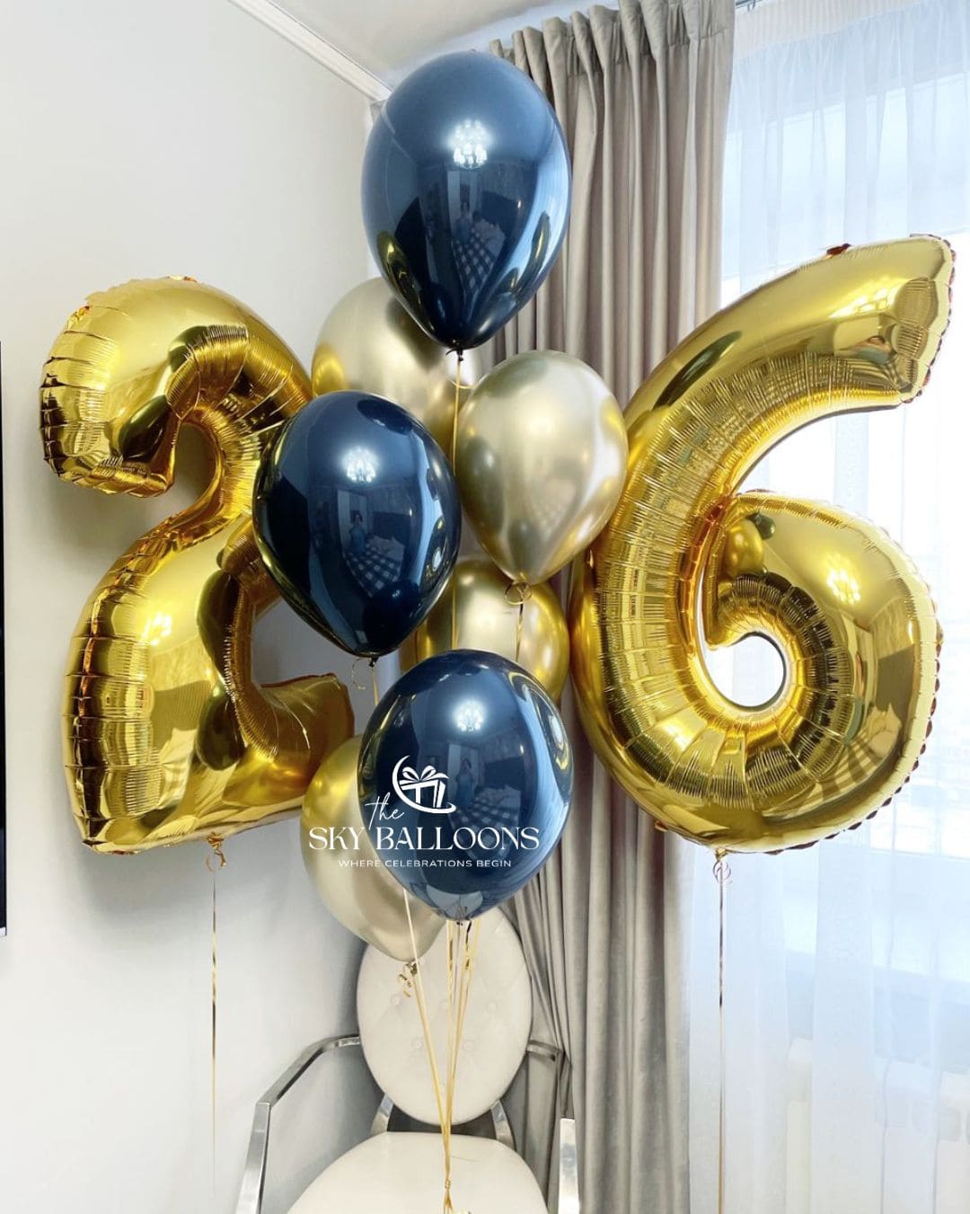 26th Birthday Balloon Package