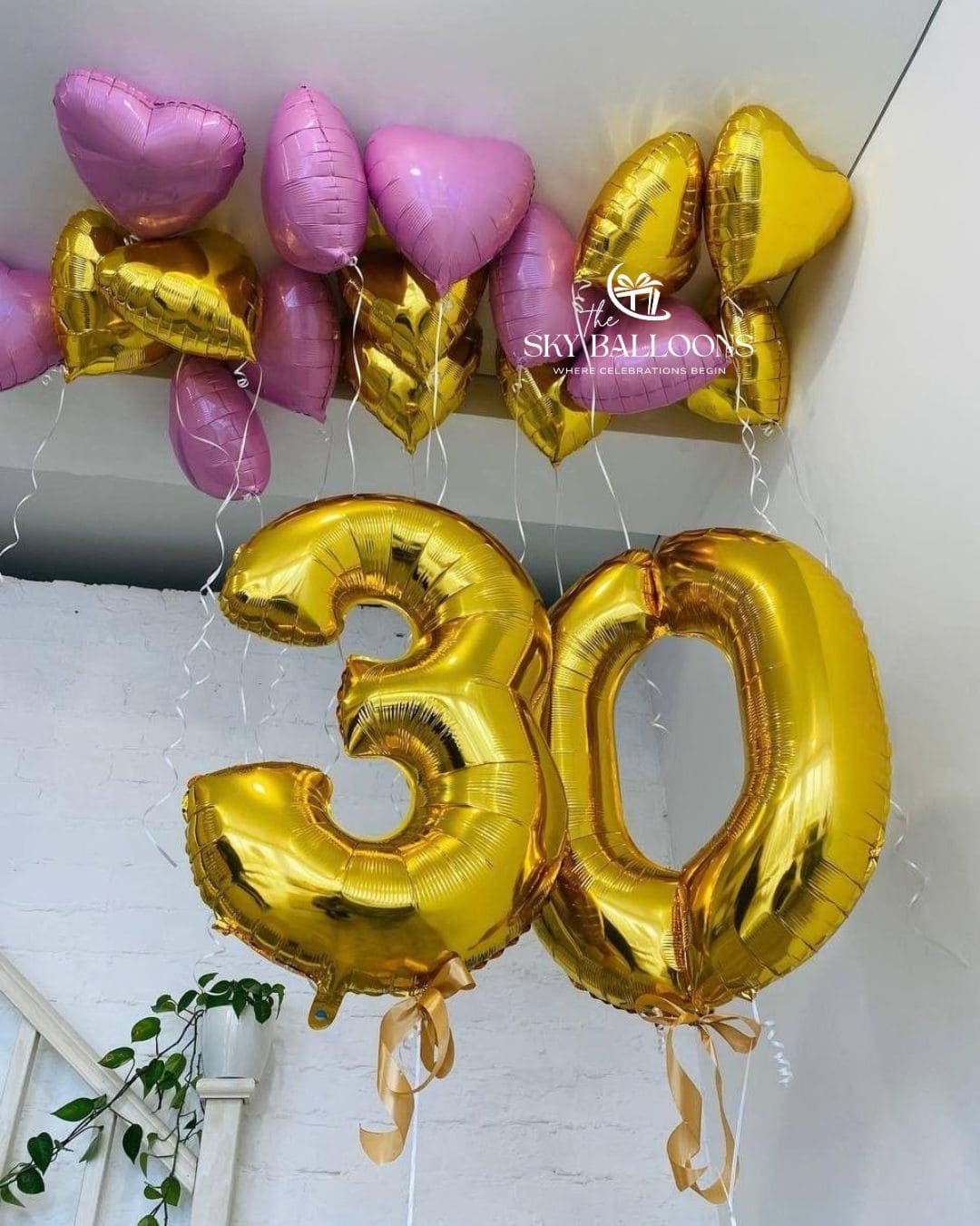 30th Birthday Balloon Package