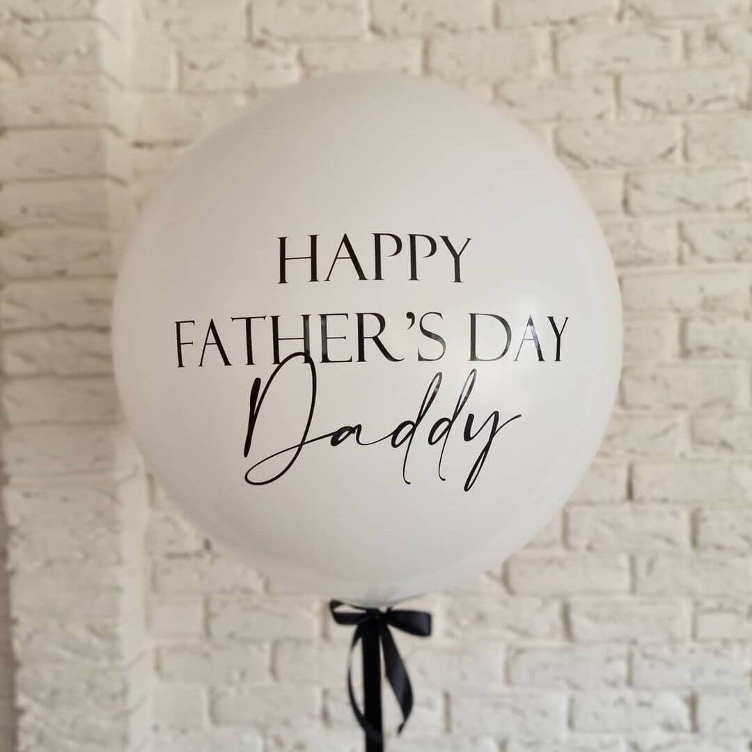 Personalized Father Day Balloon