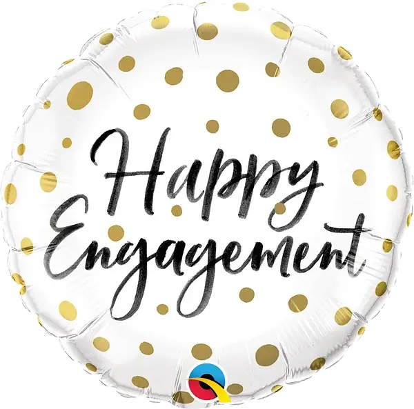 Happy Engagement Foil Balloon