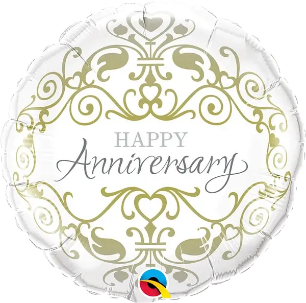 Happy Anniversary Foil Balloon