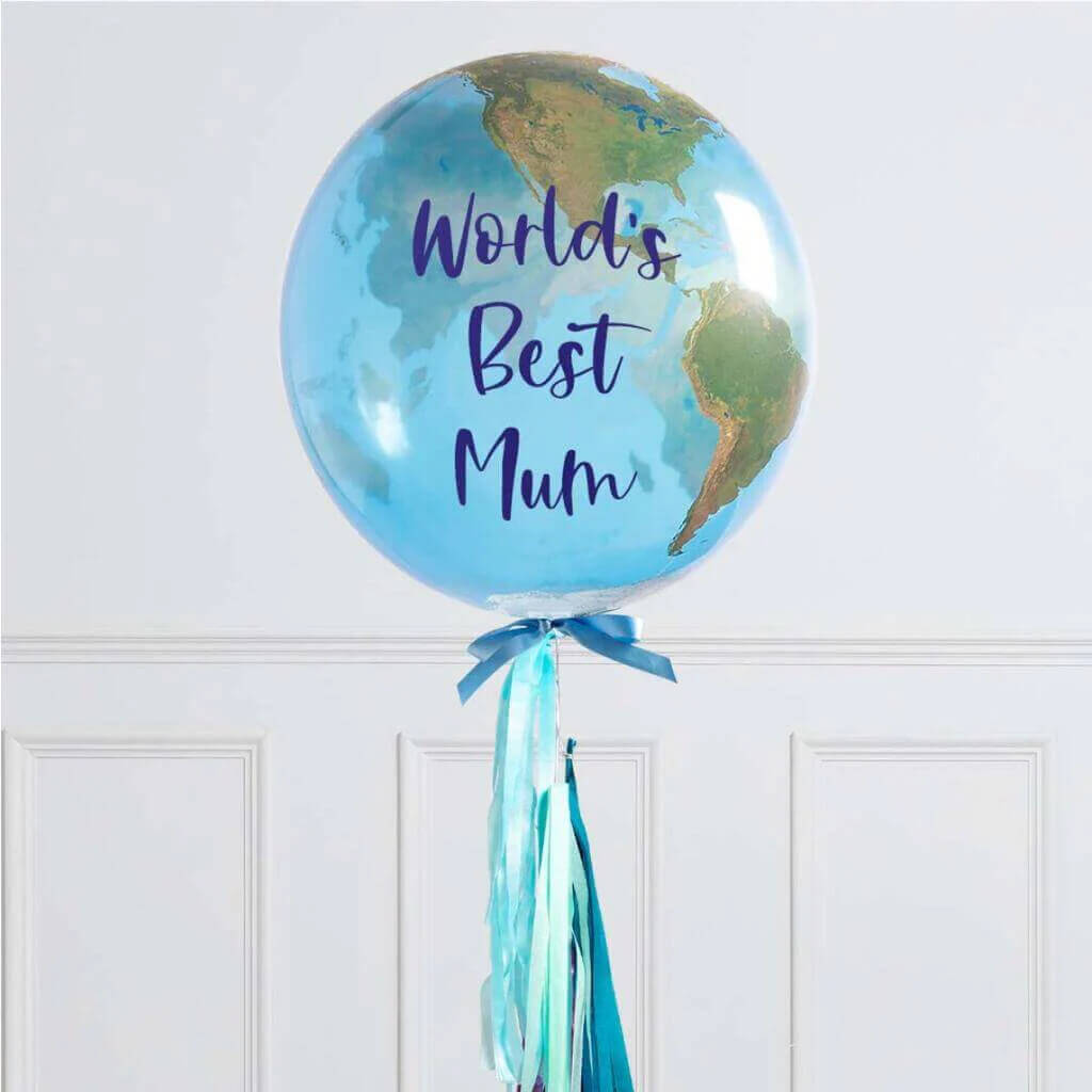 Personalized Balloon Filled with Helium