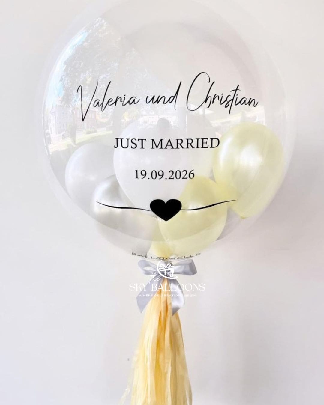Personalised Wedding Balloon