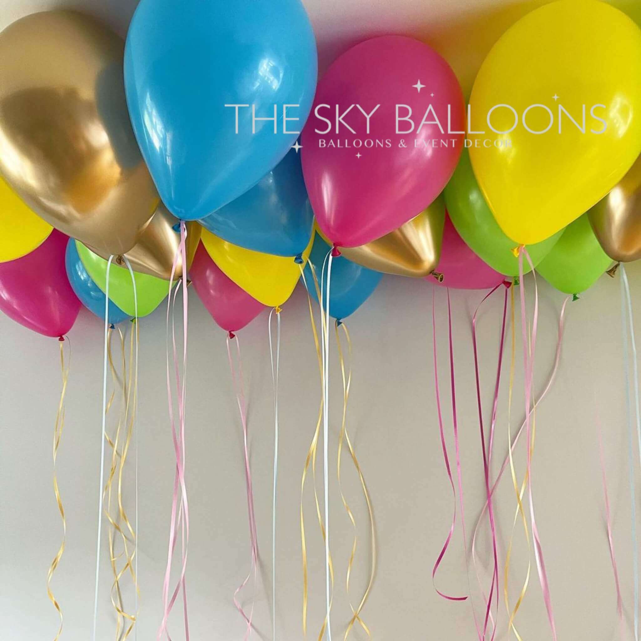 Rose Berry Floating Balloons