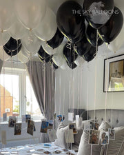 Helium Balloons with printed photographs Set ups