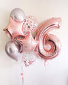 Happy 6th Birthday Balloons Bouquet