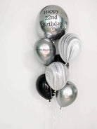 Silver Balloons Bouquet