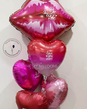 Valentines Day Red & Pink Balloons