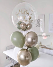 Molly's Baby Shower Balloons !