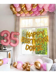 Birthday balloons decoration