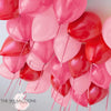 Loved Up Red & Pink Helium Ceiling Balloons order